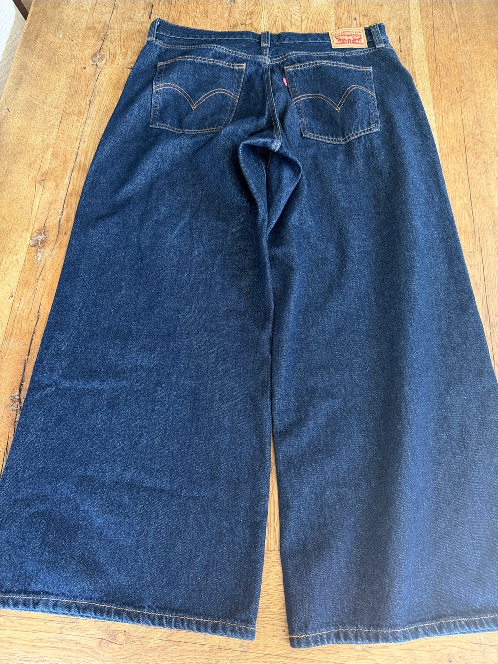 Levi's 94 Baggy Wide Leg Jeans in dark Blue size 32